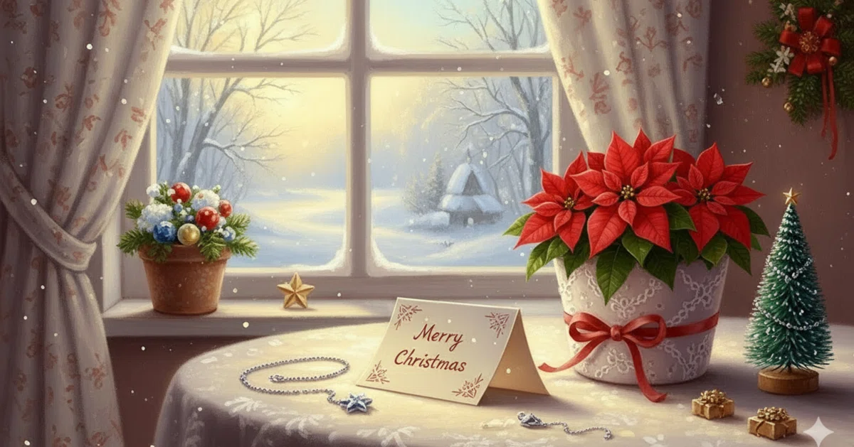 [Free Verse] A Window Adorned by the Holy Night｜ボコポコ