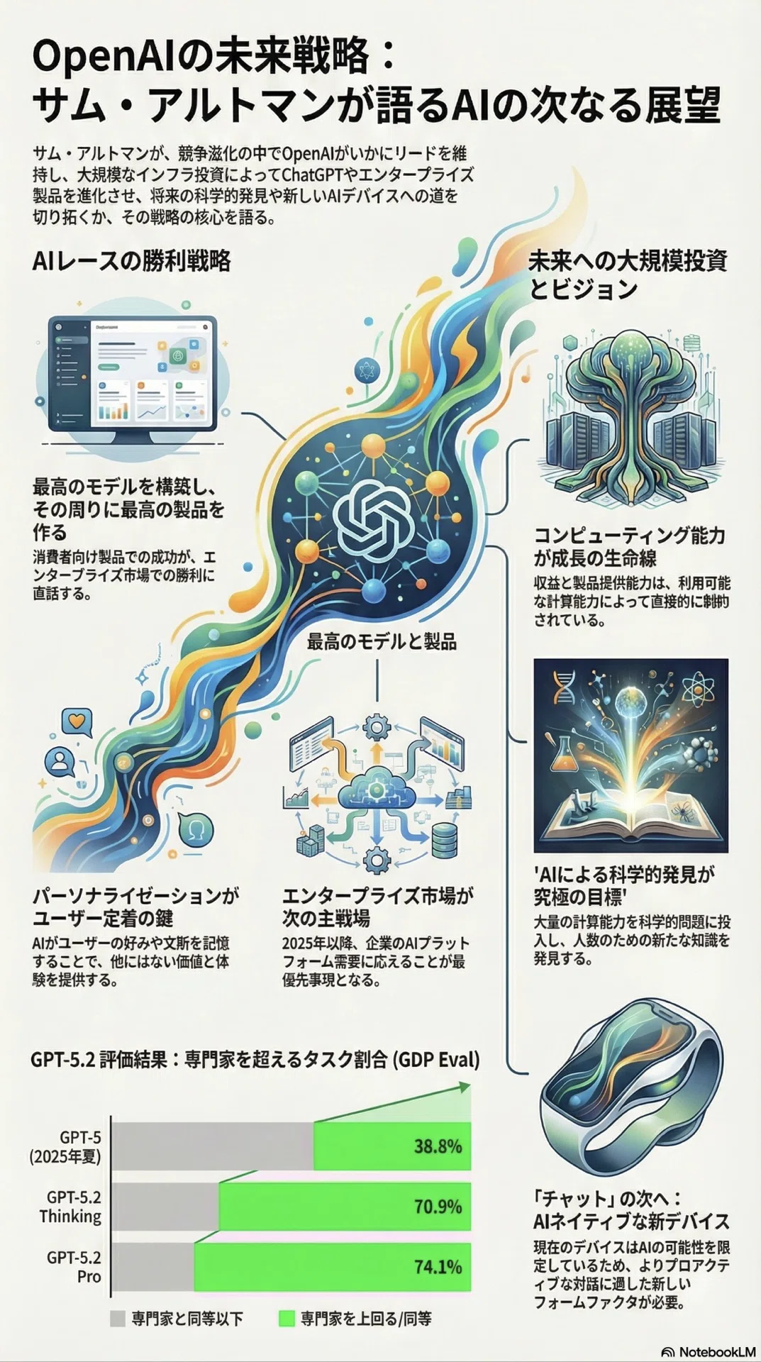 サム・アルトマン：OpenAIの成功要因、ChatGPTの未来、AI拡張の論理