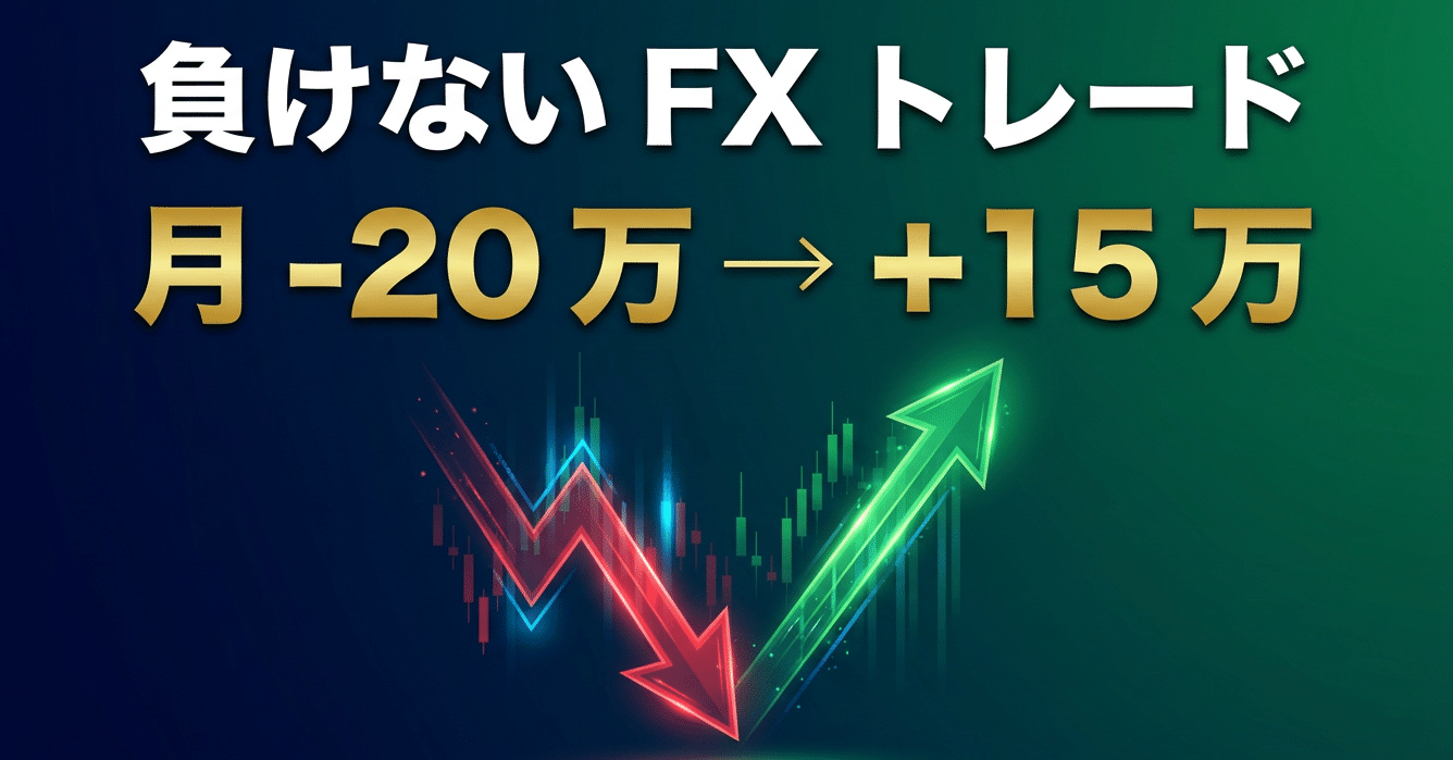 FXで負けなくなるまでの道|月20万失った私が実践した10個の改善策｜ヒカル