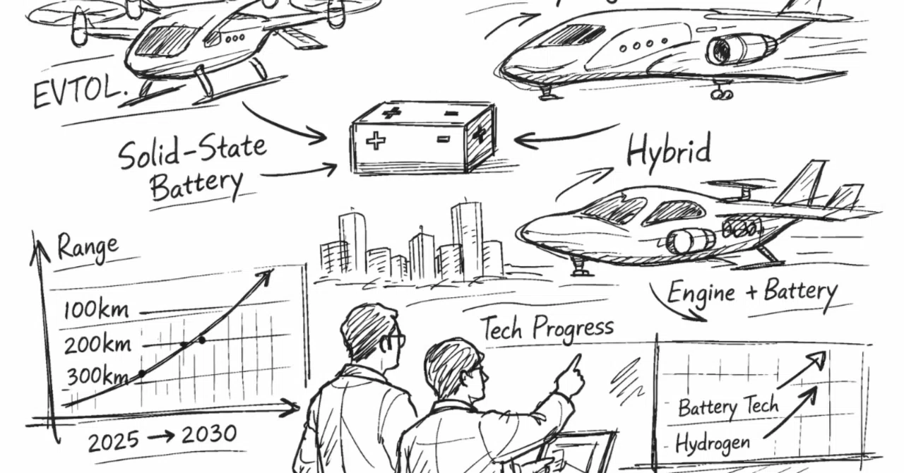 #30Leg 空飛ぶクルマ（eVTOL）の航続距離と技術開発動向—明暗分かれる業界の現在地—｜Siwasu24 | SkyOps ...