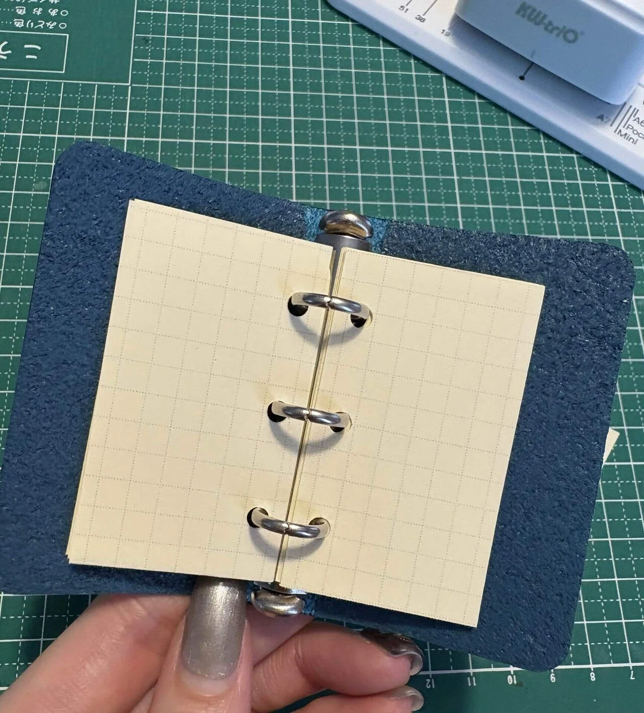 つくってあそぼ】PLOTTERミニレザーバインダー用リフィル｜むささび