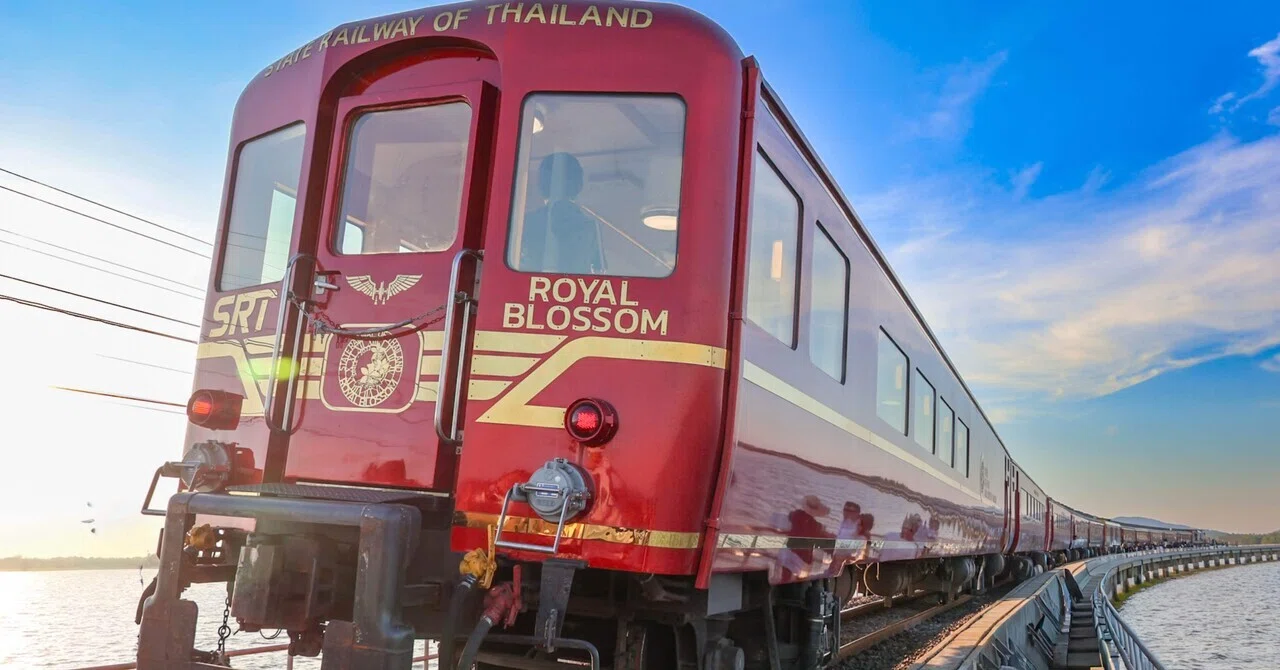 タイ“湖に浮かぶ列車ロイヤルブロッサム”:パーサック・チョンラシット・ダム湖を走る幻想の鉄道旅|senotch