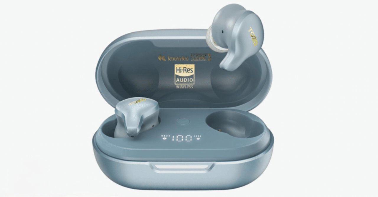 TOZO Golden X1 ワイヤレスイヤホン／ブルー｜おうちでアマゾン生活