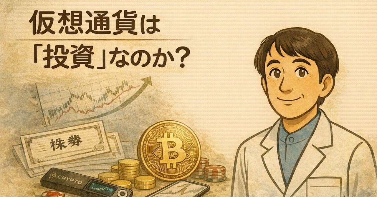 仮想通貨は「投資」なのか？｜Dr.オルト