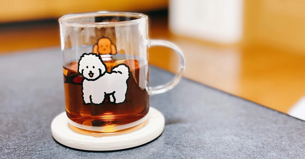 温かいお茶が思った以上によかった＆カップウォーマーが気になる｜みく