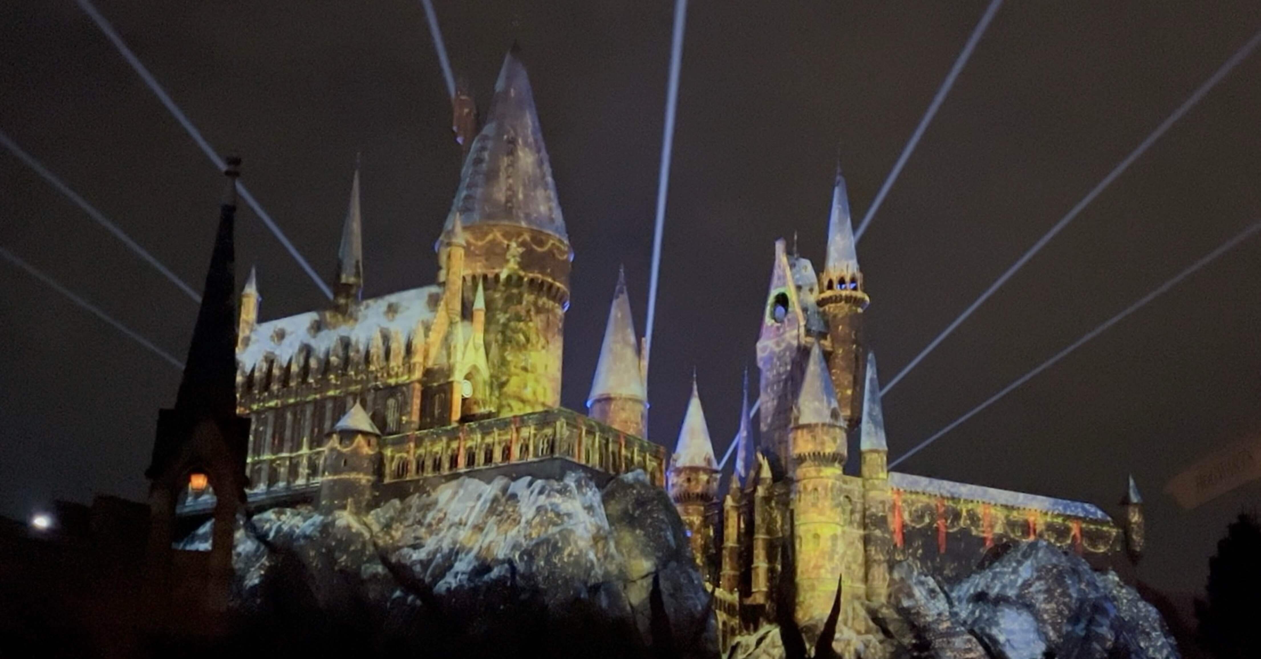 11月のUSJ】 クリスマスの魔法に包まれたハリポタエリア｜ケン