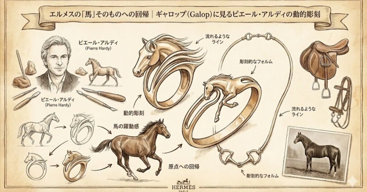 エルメスの「馬」そのものへの回帰｜ギャロップ（Galop）に見る