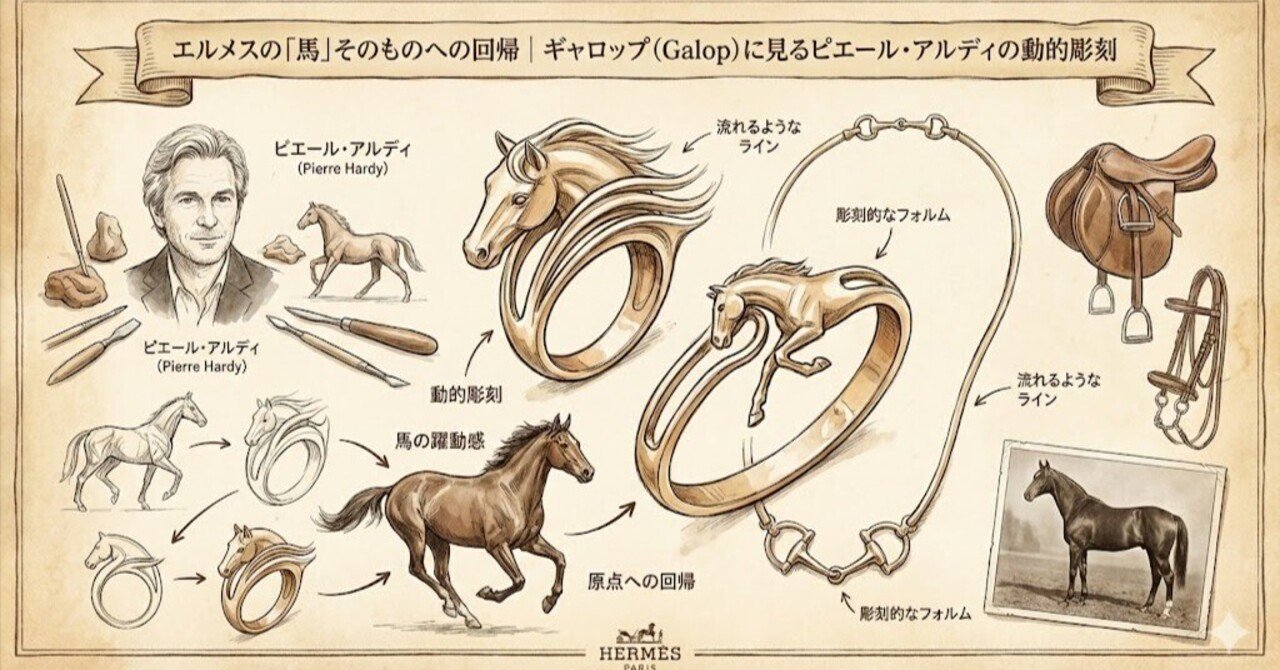 エルメスの「馬」そのものへの回帰｜ギャロップ（Galop）に見る
