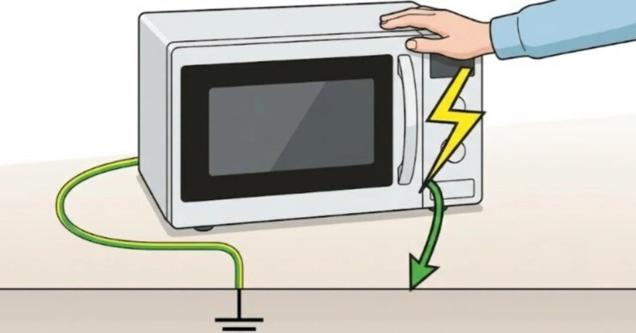 電子 レンジ アース 付け方