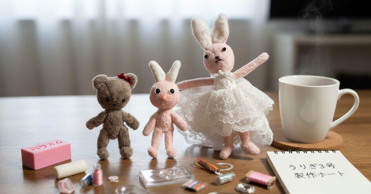 100均と、うさぎ2号｜umy_syu