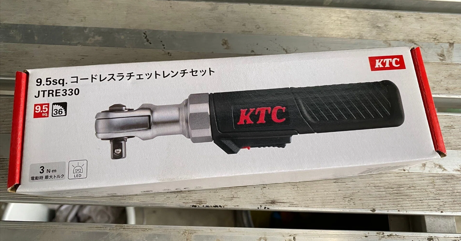 9.5sq.コードレスラチェットレンチセット | KTCツール K T C 9.5sq 