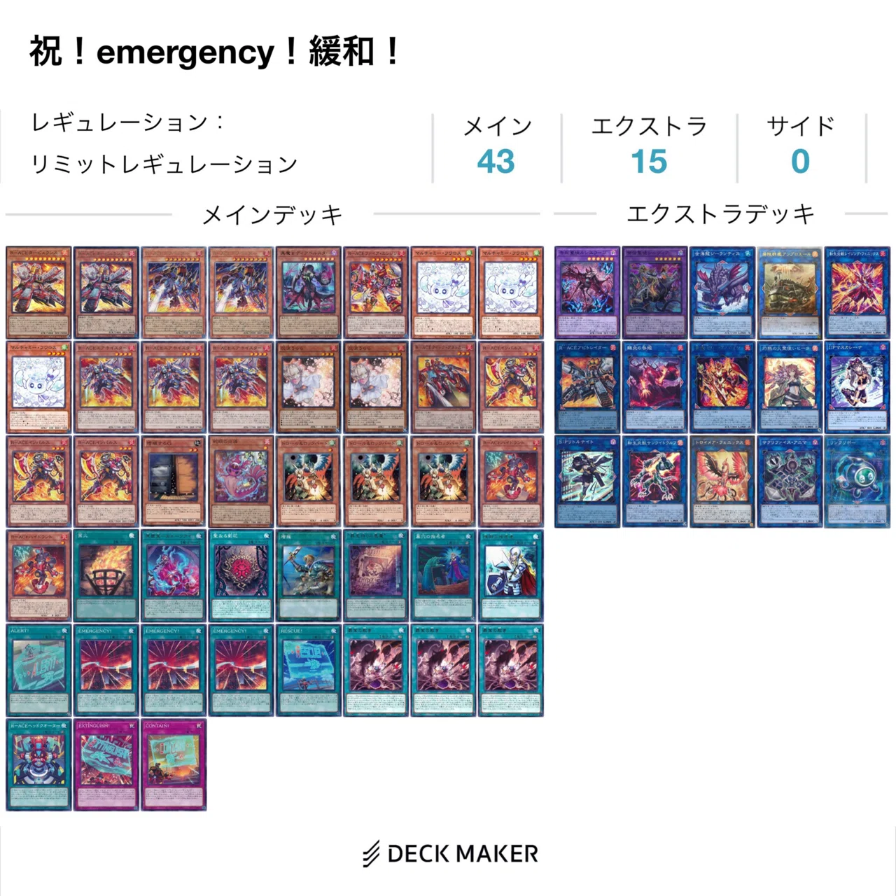 R-ACE 新レギュ考察(激浅)｜Lainカナード