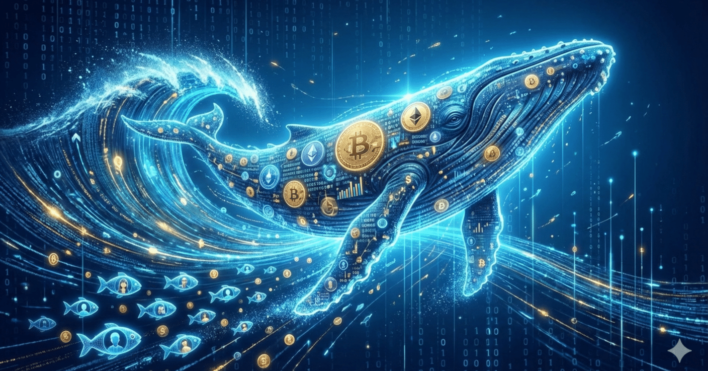 深層解説】市場を支配する「クジラ」の思考を読む。個人投資家が生き残るためのオンチェーン分析入門｜会社員のためのお小遣いで始める暗号資産積立@ブロックチェーン父さん