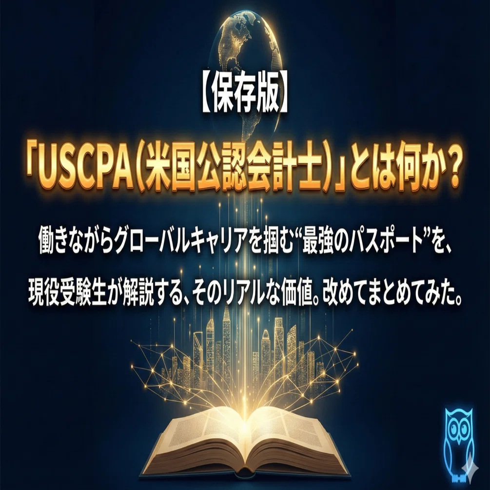 保存版】「USCPA（米国公認会計士）」とは何か？改めてまとめてみた