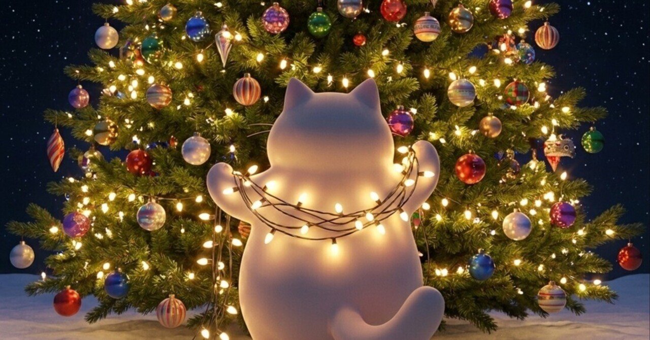 片想いイルミネーション #クリスマスは片想い文芸部｜でぶにゃん先生