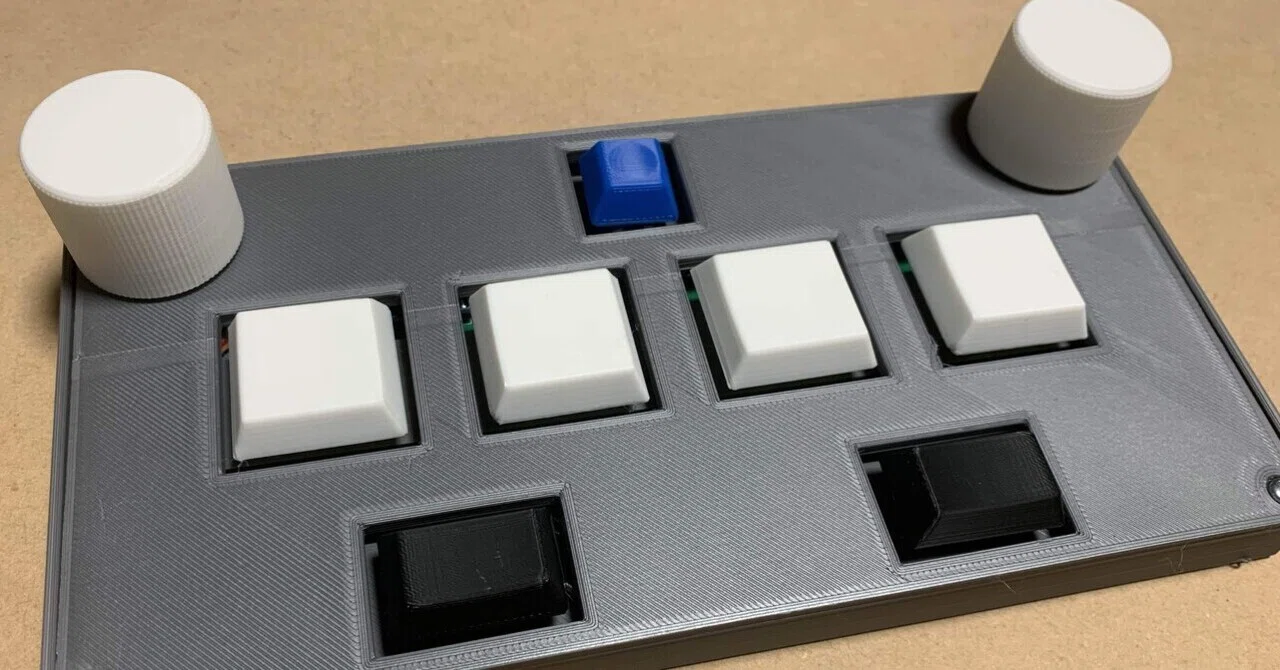 SOUND VOLTEX用】3Dプリンター製ミニコントローラーV2の制作マニュアル