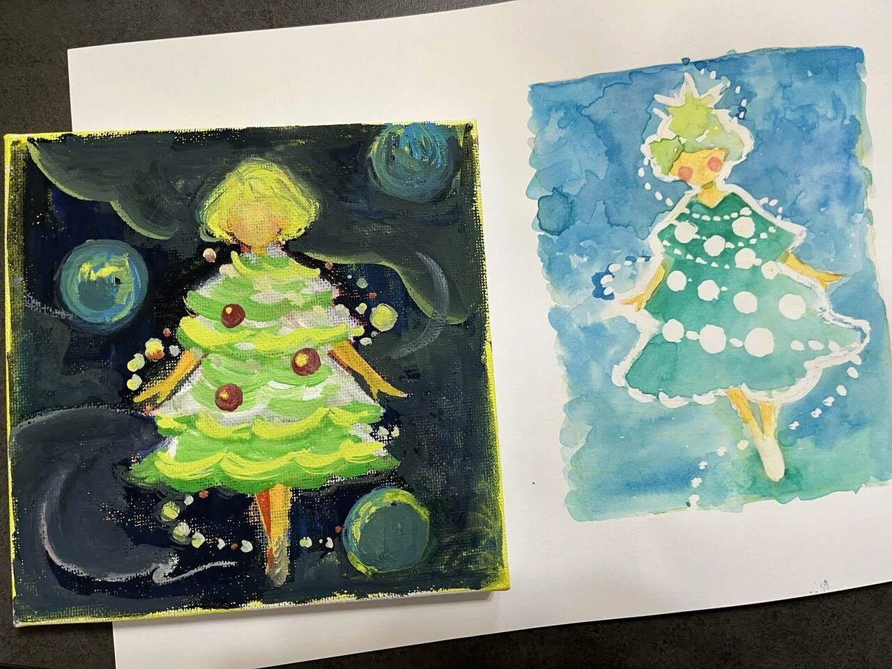 創作イラスト】うきうきクリスマス (12月28日までネップリ登録してます