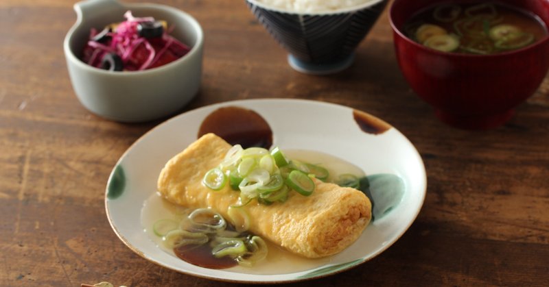 卵料理 出汁巻き卵の葱あんかけ フードスタイリスト 河合真由子 Note 卵料理 出汁巻き卵の葱あんかけ フードスタイリスト 河合真由子 Note
