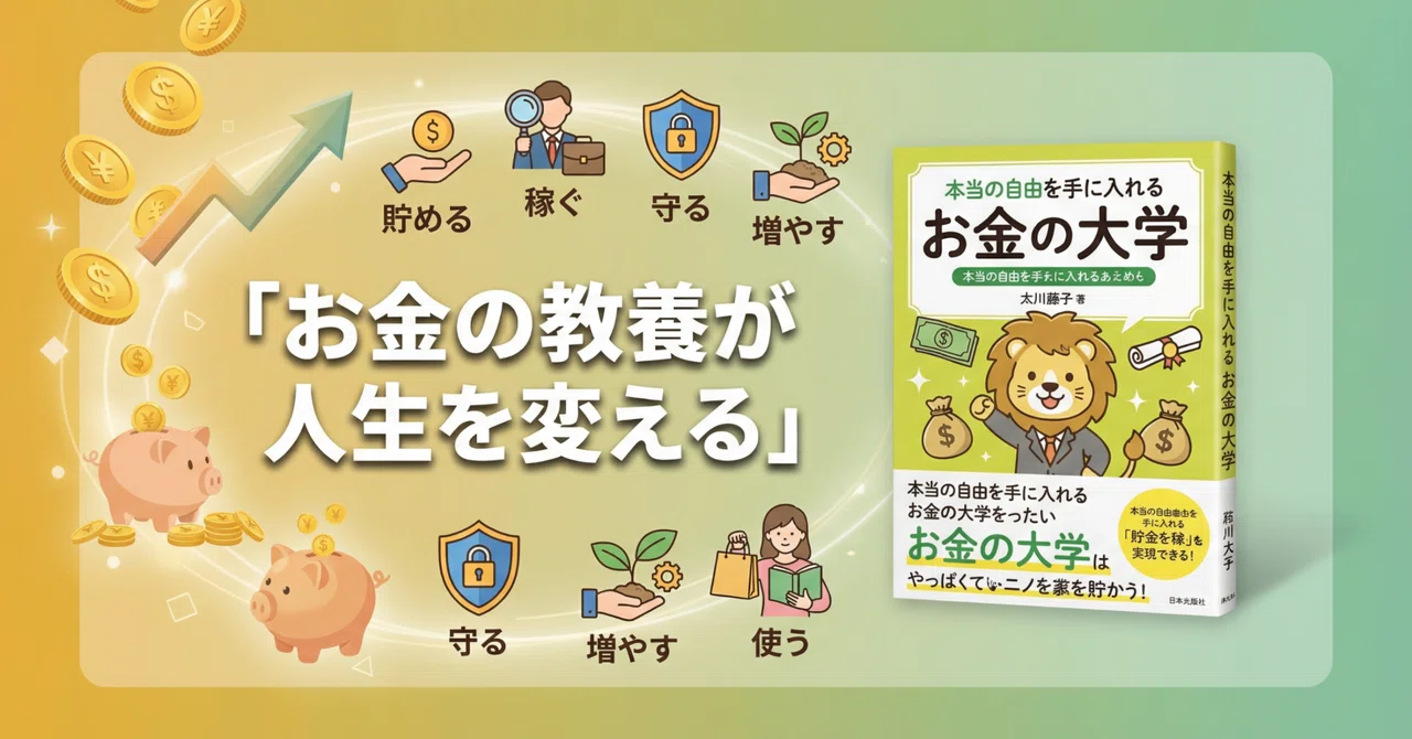 読書感想】「お金の不安」が「お金のワクワク」に変わる魔法の本