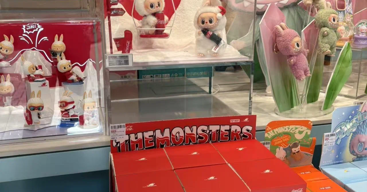 POP MART The Monster PIN for Loveシリーズ - ビニールプラッシュ
