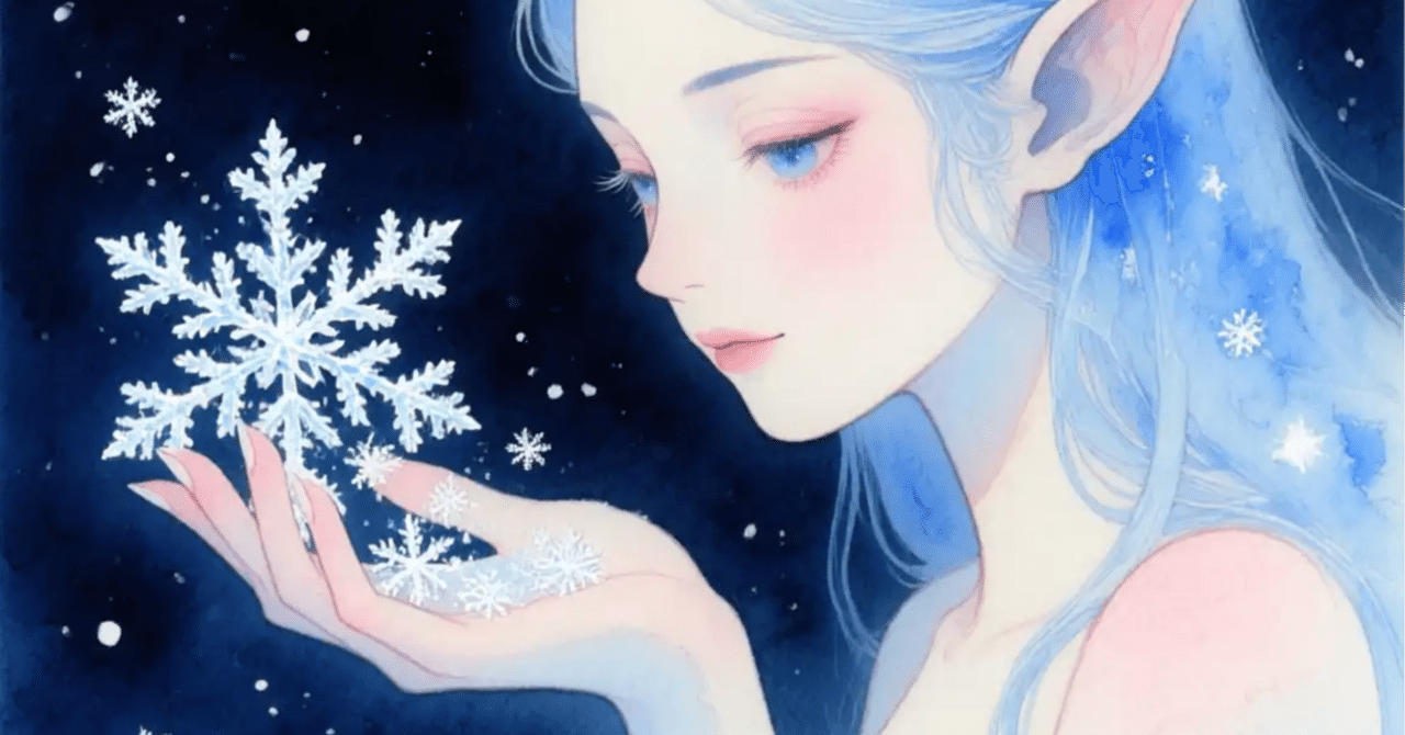 雪の妖精｜ふく