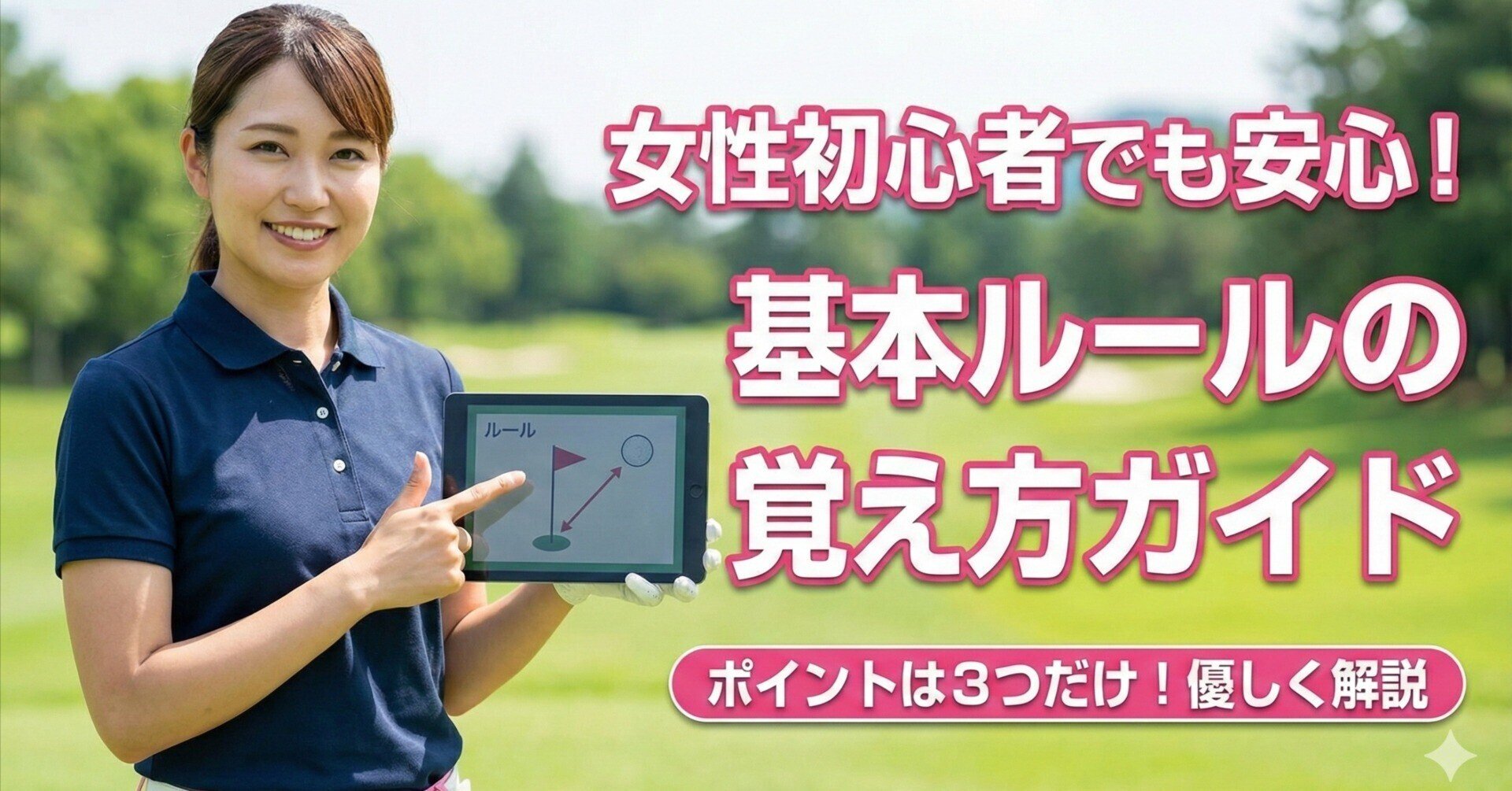ゴルフ女子　入門・初心者これから始める方！ ゴルフを始めたい女子は何から始めるべき？費用・服装・練習など初心者