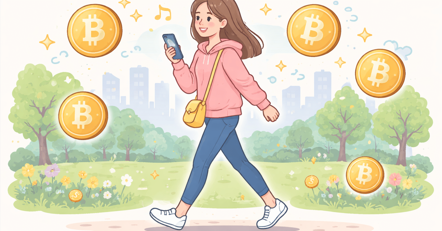 日常ポイ活】歩いてビットコインを稼ぐ健康アプリ「ビットウォーク」ならポイ活＆運動ができて言うことなし｜manerto（マネルト）