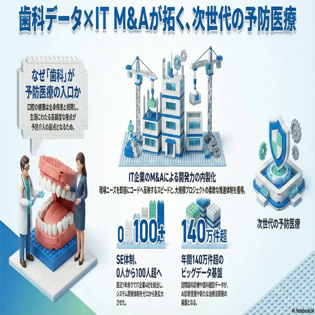 歯科データを軸とした予防医療プラットフォームの構築ーービジネス