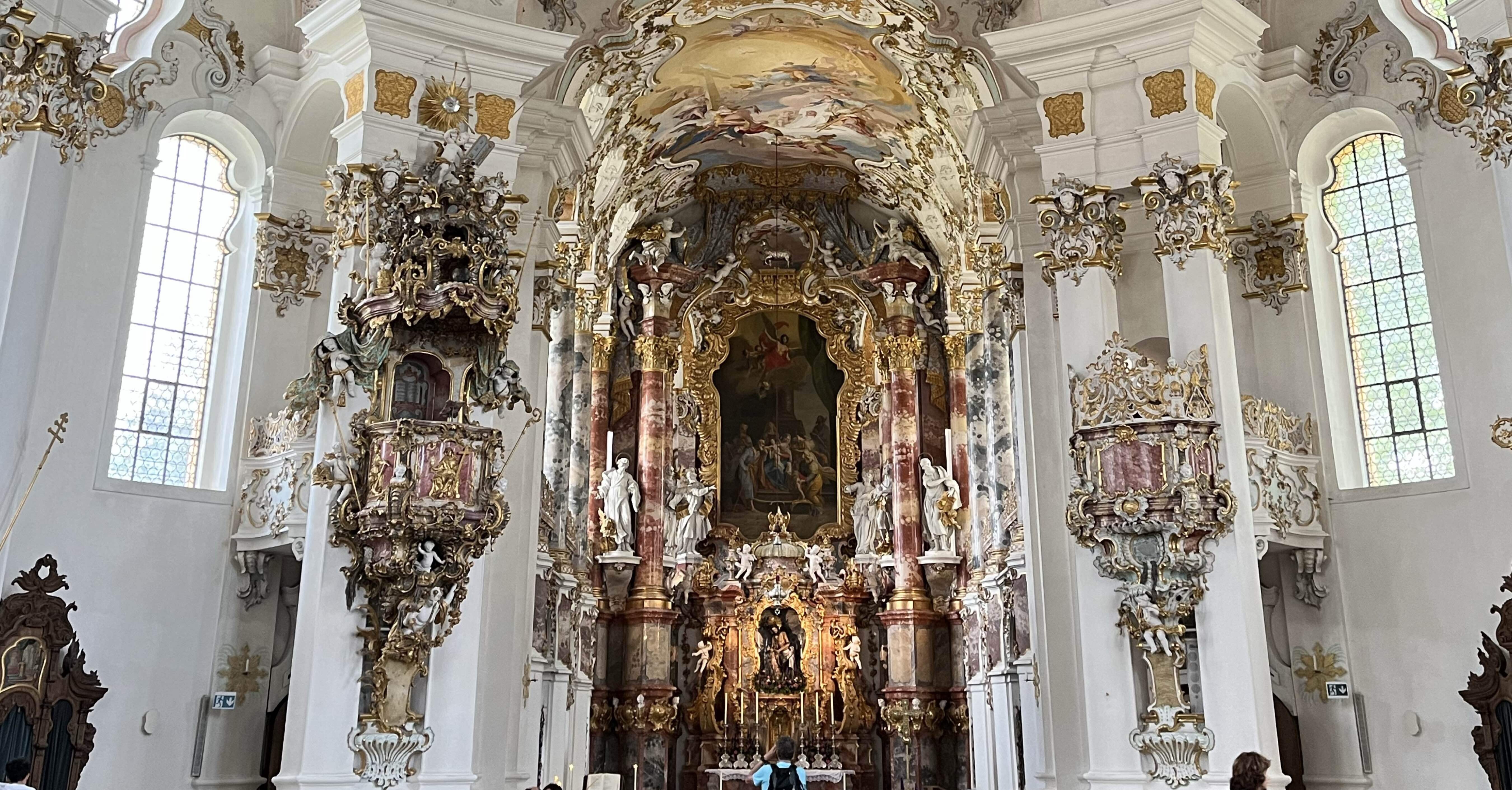 スイスの旅#18】Day7②•行って良かった世界遺産ヴィースの巡礼教会