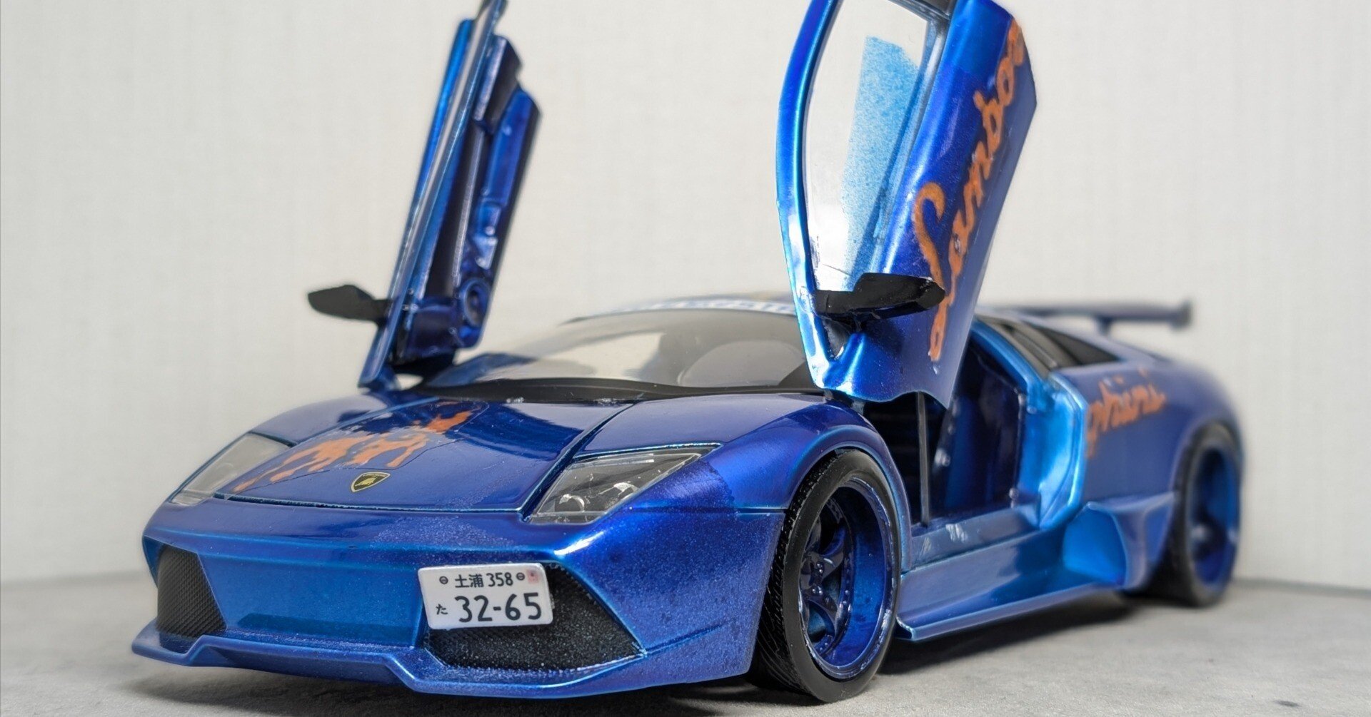 カスタムしたムルシエラゴをさらにカスタム｜Romaネコ (ローマネコ)