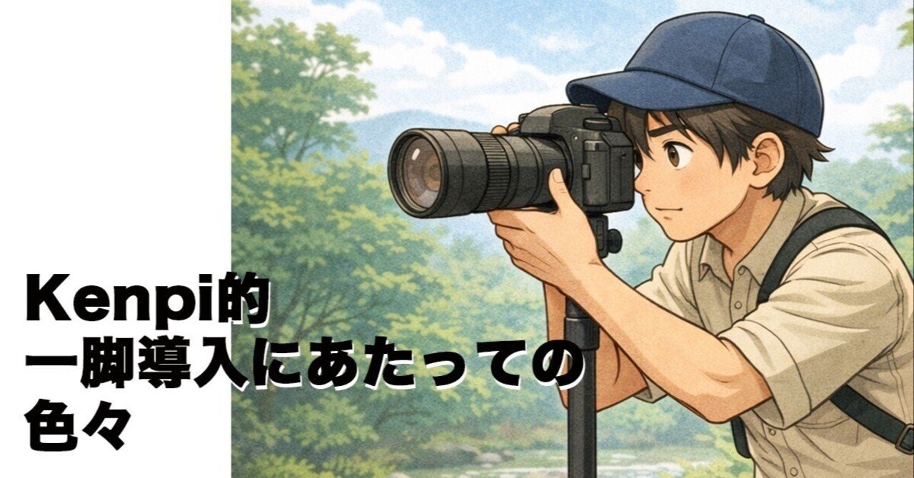 Kenpi的 一脚導入にあたっての色々｜Kenpi