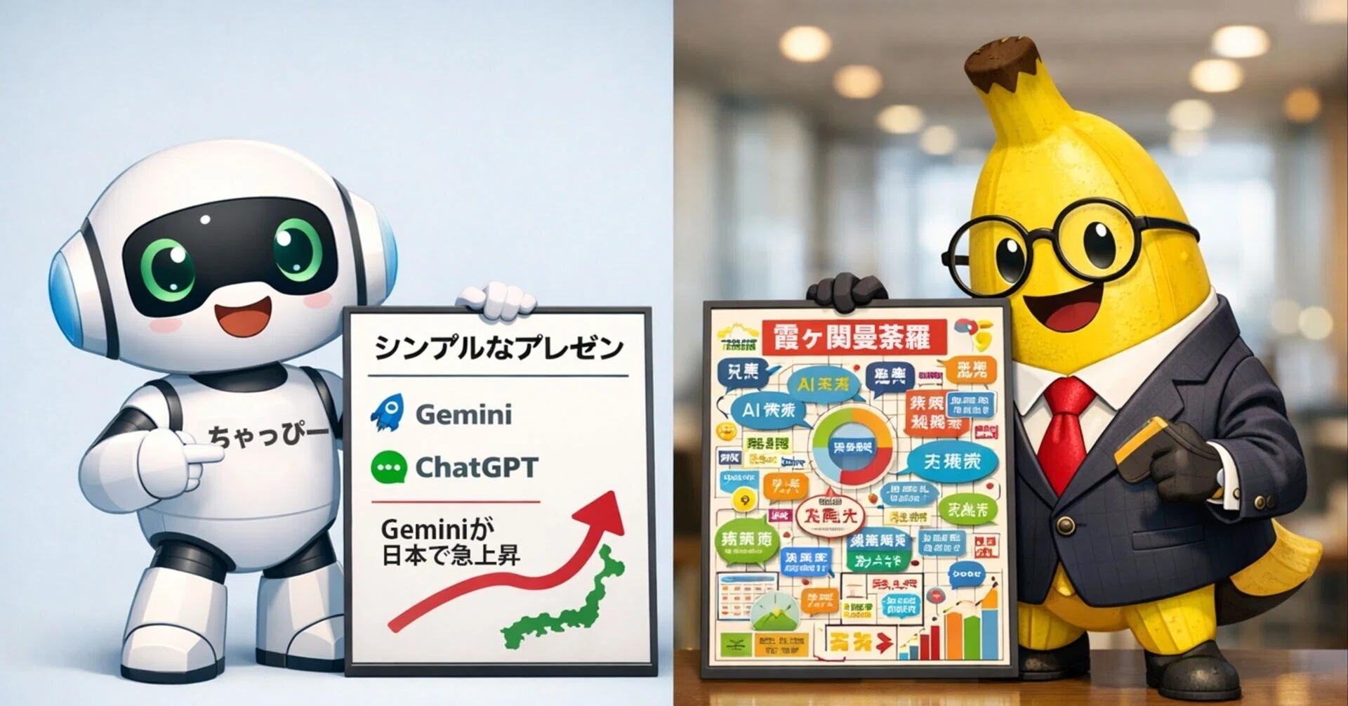 世界中で日本だけ、GeminiがChatGPTを超えた理由を考察してみる｜Zun-Beho