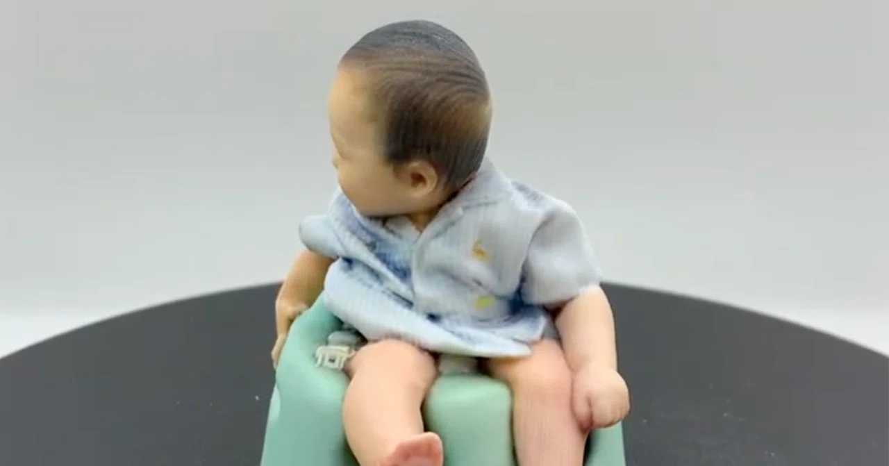 ベビーフィギュアのご予約受付中＞出産祝い・100日記念・1歳記念に