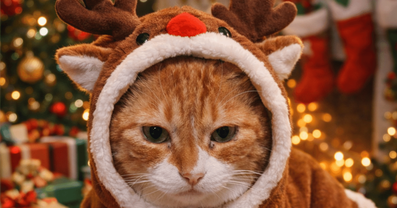 トラちゃんのクリスマスイブ🎅｜masamin