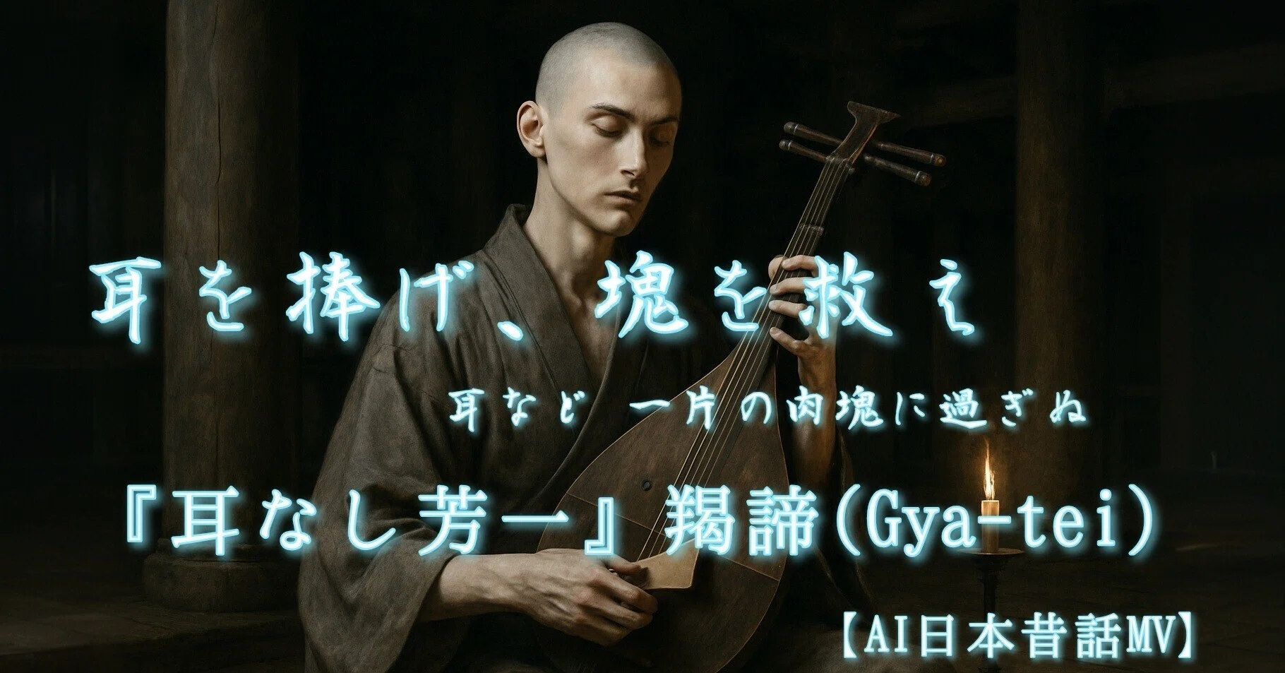 MV】 『耳なし芳一』 羯諦 (Gya-tei) 【AI生成】｜琴花酒