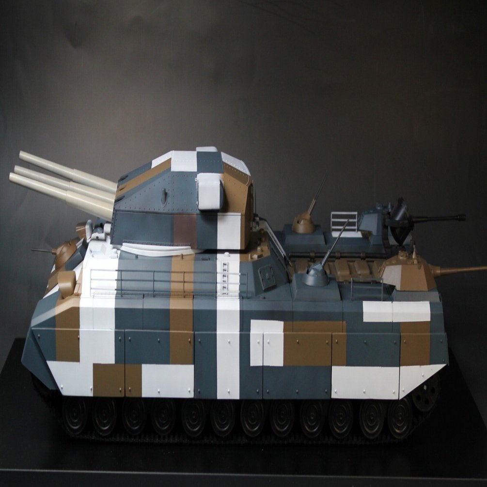 プラモデル】1/72 陸上巡洋艦 P.1000ラーテの製作｜ラロナチョ