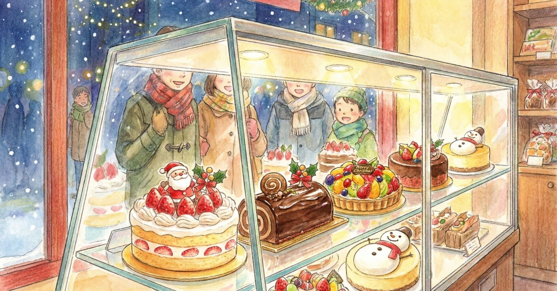 ショーケースは宝石箱。迷いに迷って連れて帰った、今年のクリスマス