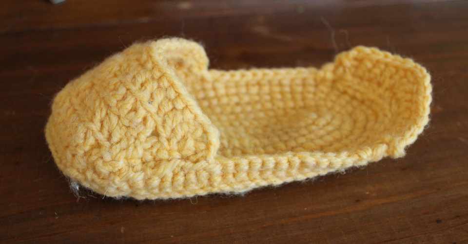 編み物7 子供用スリッパ Nakada Shugo Note