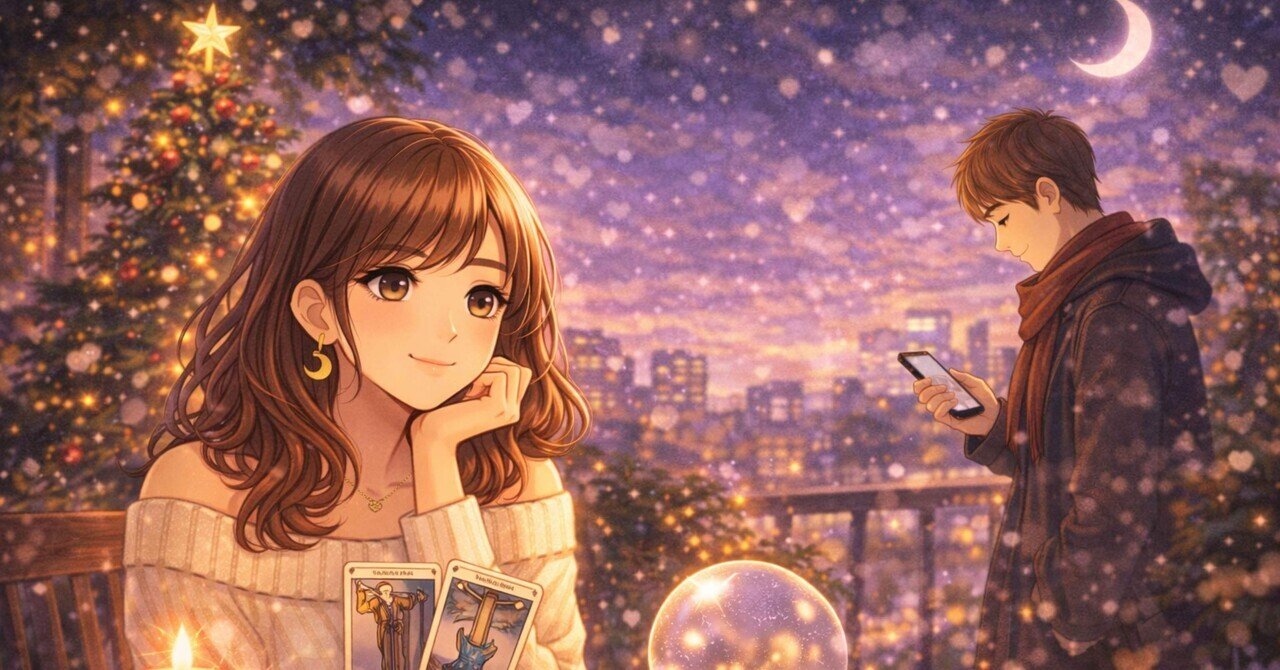 クリスマスイブに視る、彼の本当の気持ち｜白紬あまね