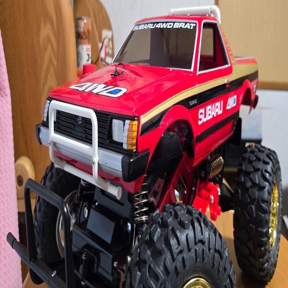 タミヤ スバルブラット 「マッドブラスターもどき」が完成しました