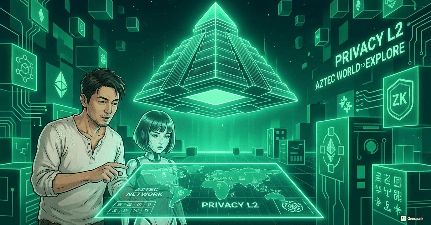 ZK三本柱・第3弾：Aztec編 取引履歴を“丸見え”にしない、もう1つのイーサリアムの歩き方｜morimori club