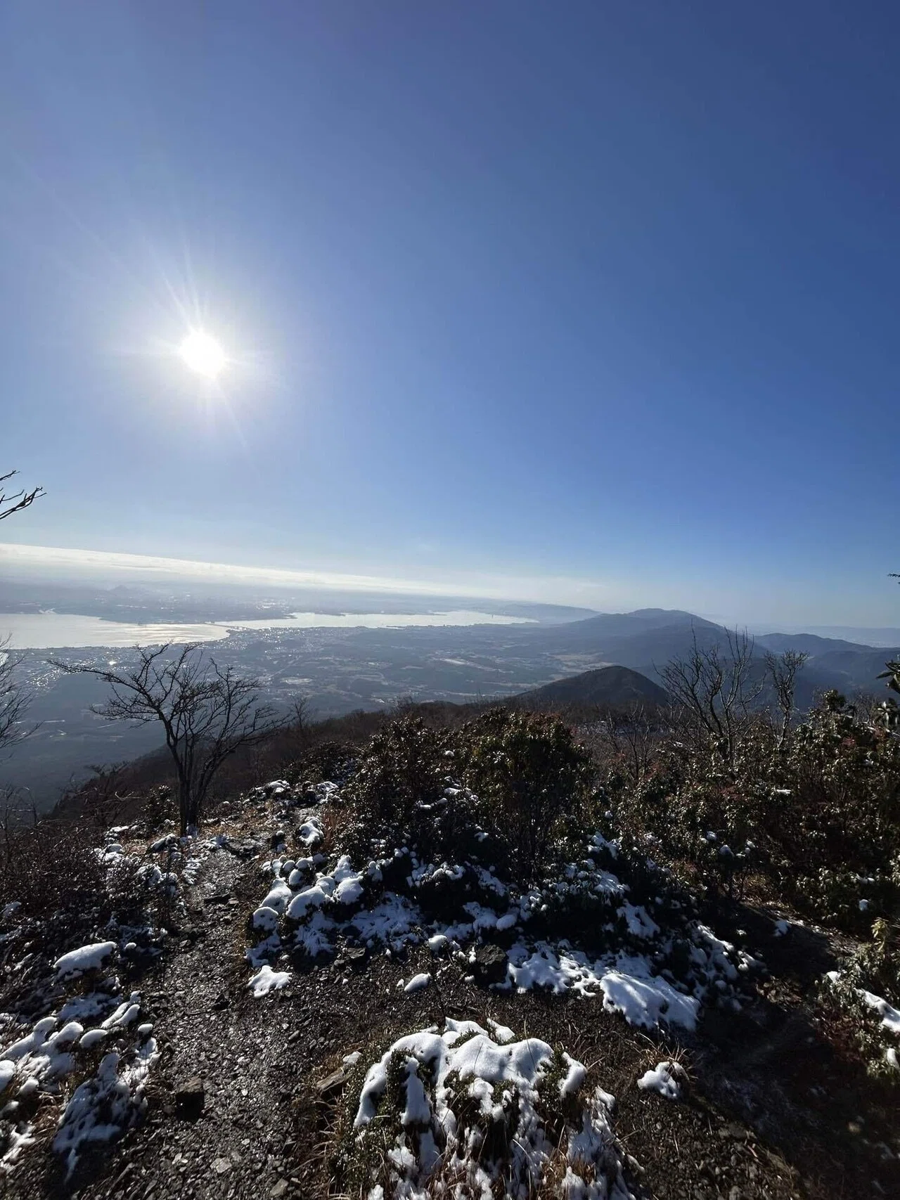 雪山シーズンの始まり 蓬莱山｜mountain go