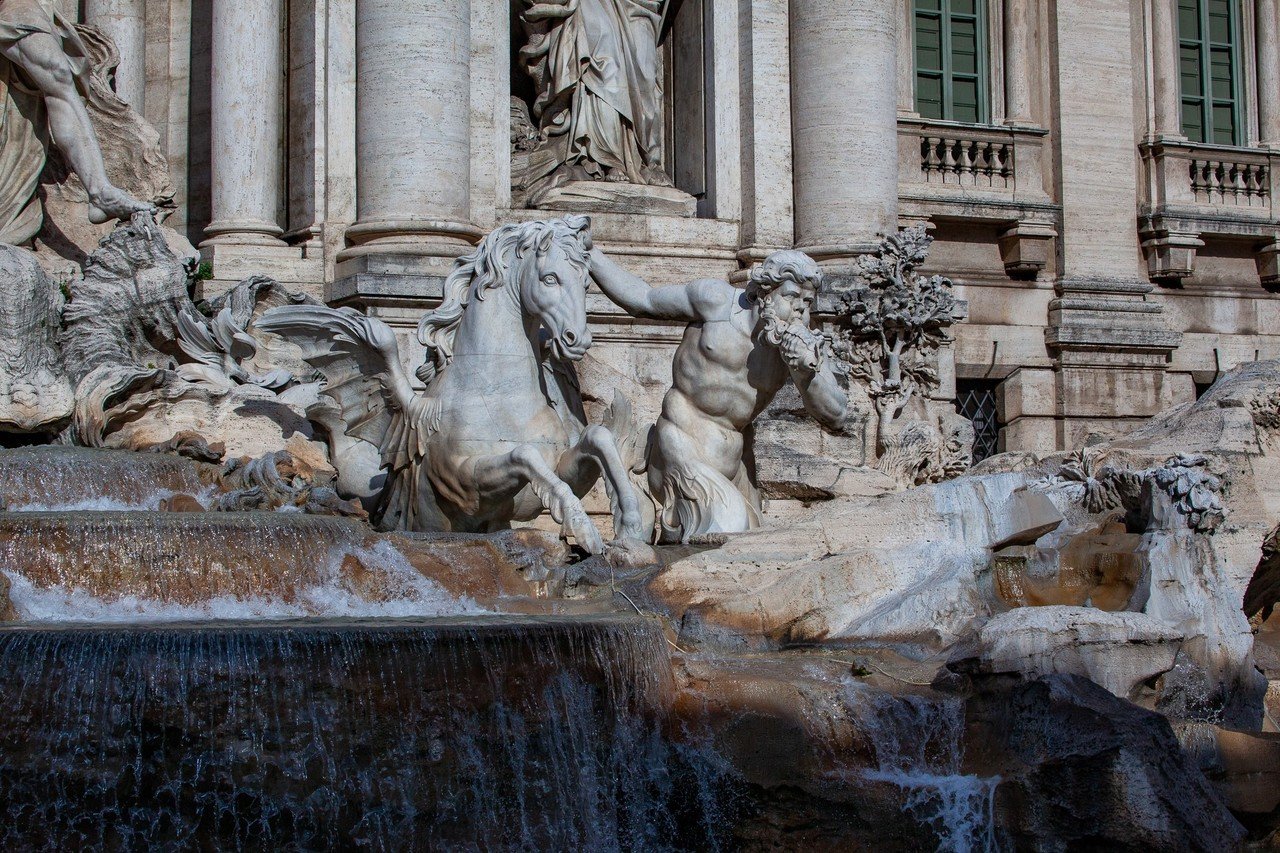 ローマ風景 トレビの泉 銅版画 映える風景を探して 古代ローマから世紀末