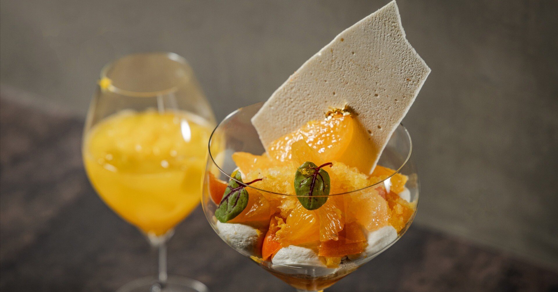 Re:31 和柑橘とゆずと新酒の “バヴァロワ” パフェ｜Remake easy