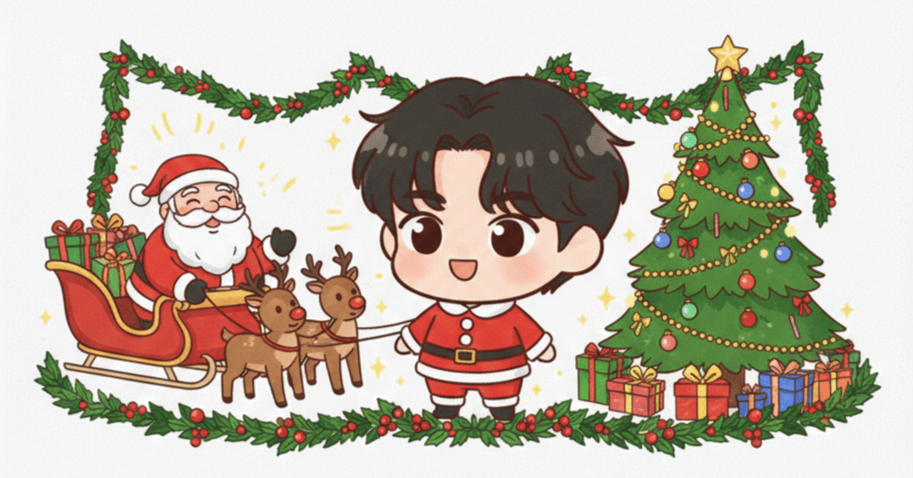 3行日記｜クリスマス恒例 工藤サンタ｜12/24｜よう子🌿