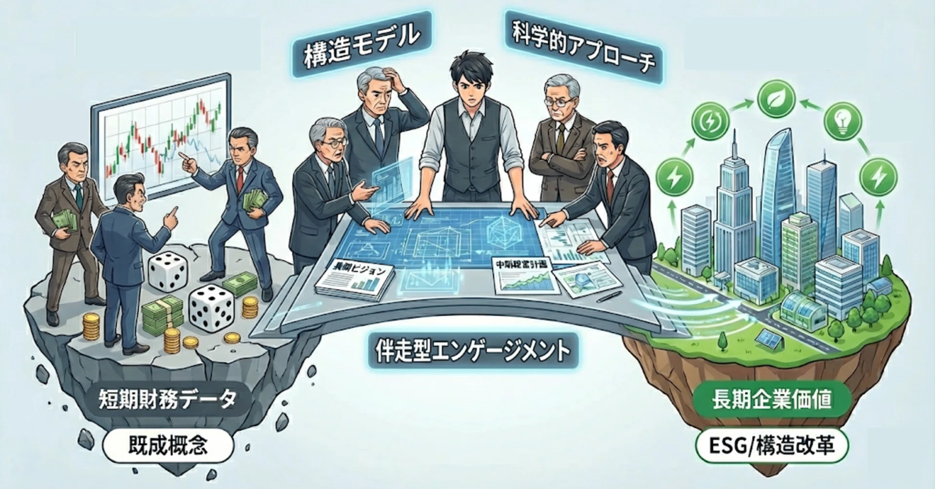 長期投資とエンゲージメント ～「伴走」と「共創」～｜なかのアセット