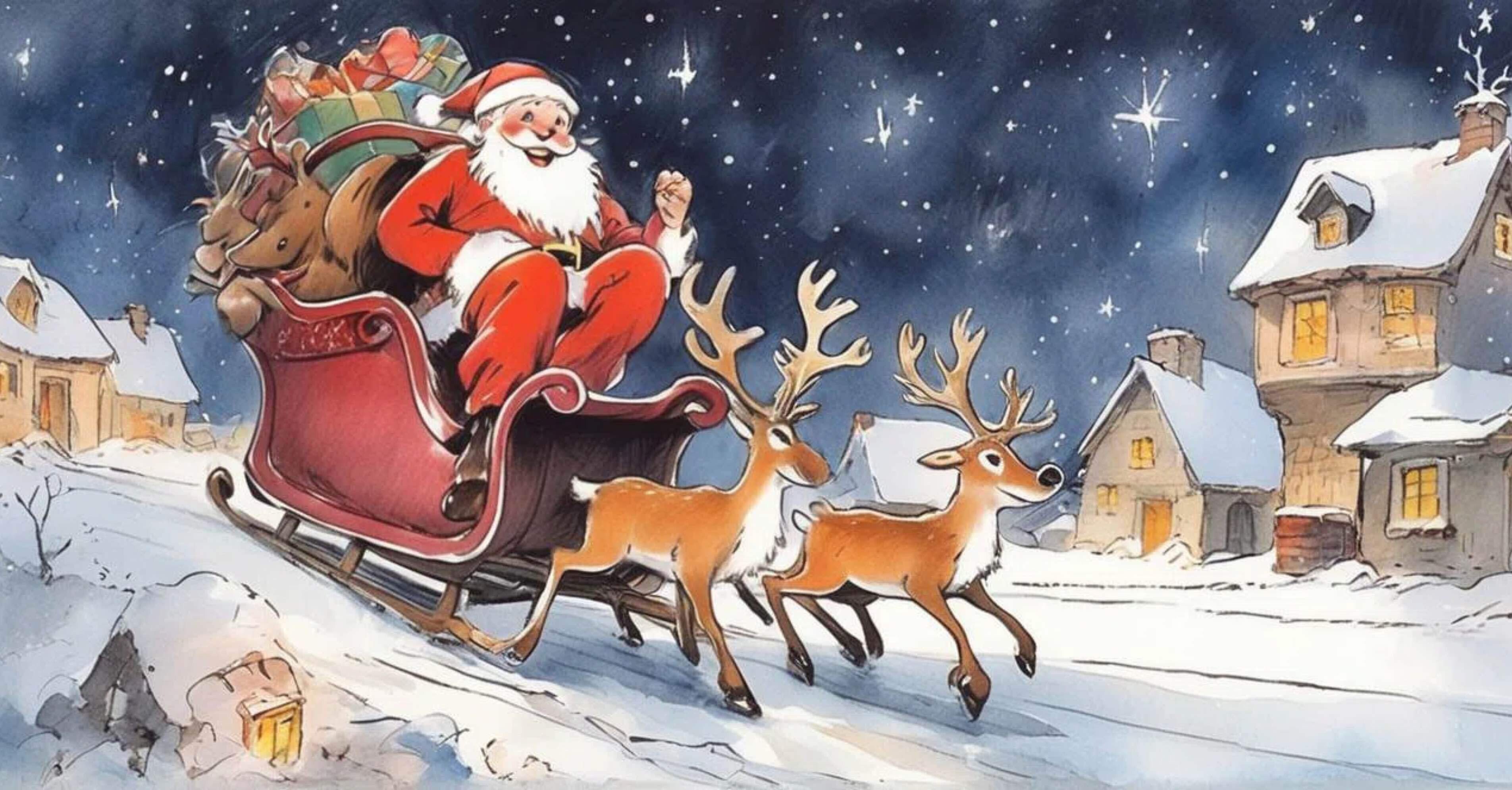 いくつになったって信じてる、サンタのおじさん｜くいーんきょーの