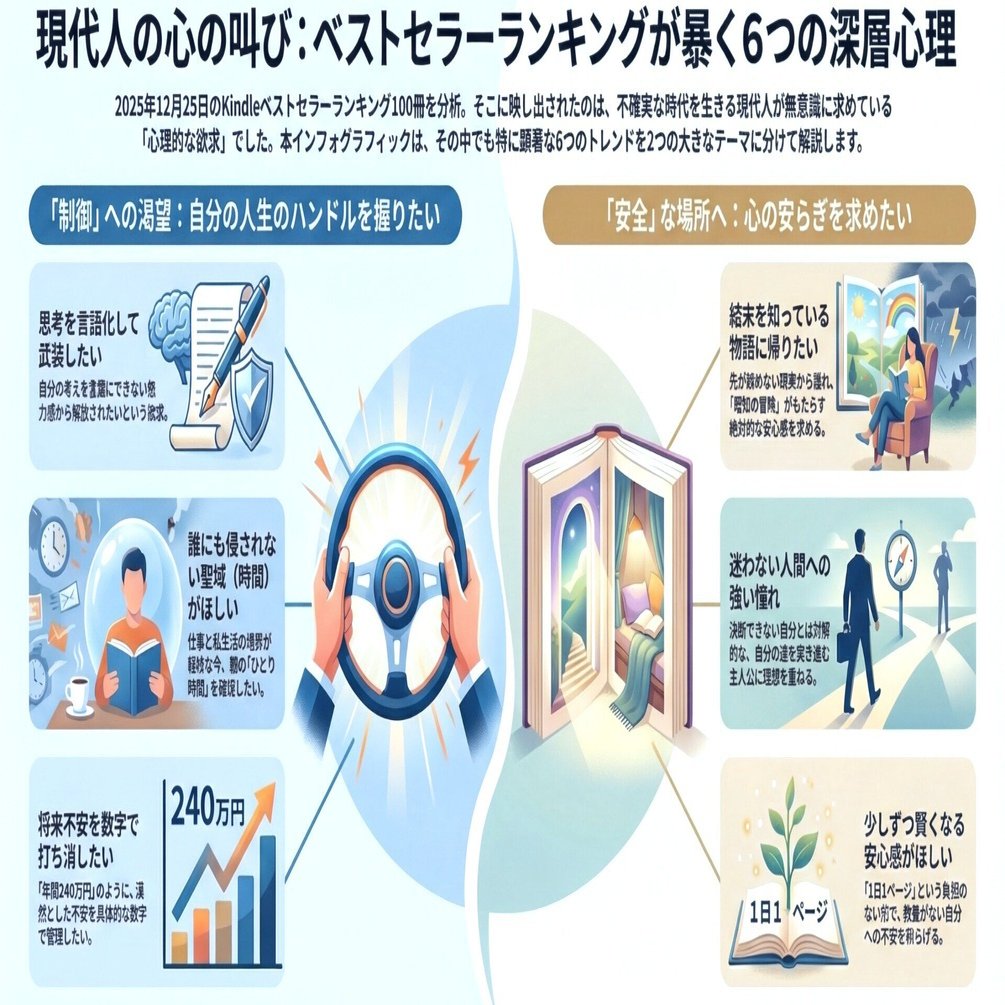 今日のKindleベストセラーランキング100冊から見えたこと。｜視点の落としもの