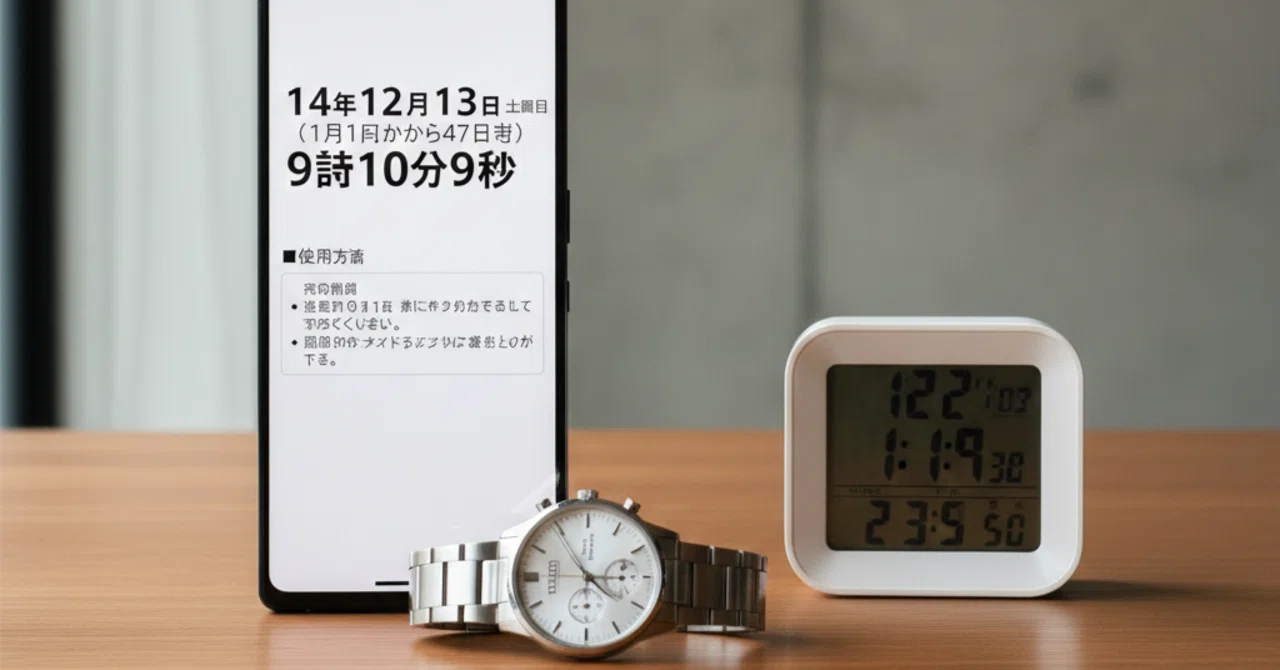 屋内だから無理」と諦める前に試してほしい！スマホで電波時計同期方法