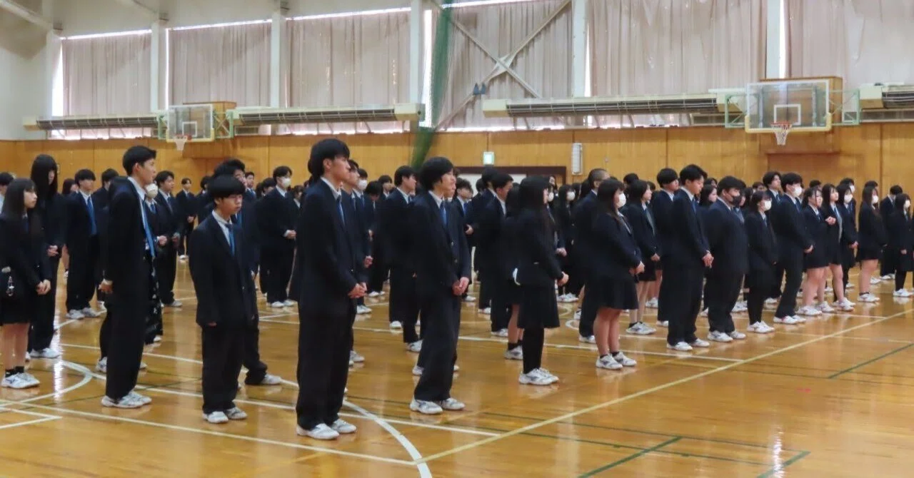 冬季休業前全校集会｜北海道野幌高等学校公式note
